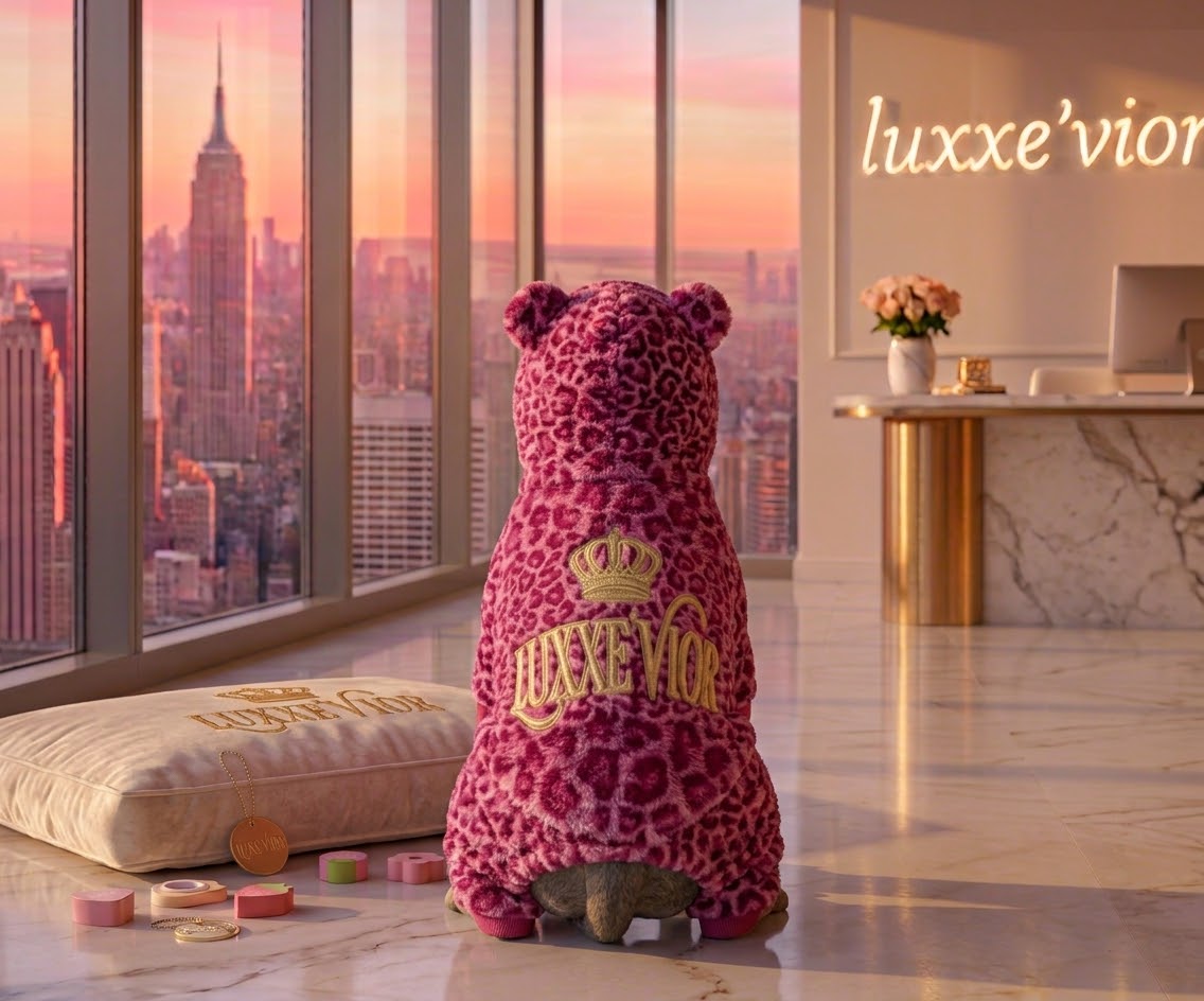 Luxury Leopard Pink High Vibrational Robes detail 4